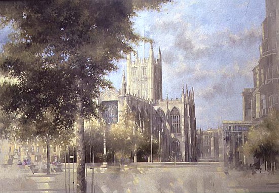 Bath Abbey, 1990 (oil on canvas)  from Peter  Miller