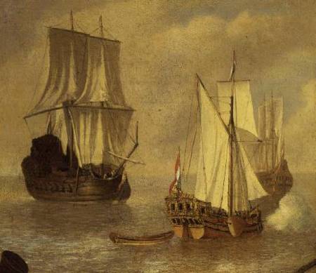 The Landing of the Prince of Orange from Peter Monamy
