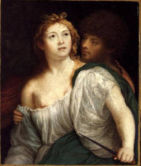 Portrait of Tarquin and Lucretia from Peter Oliver