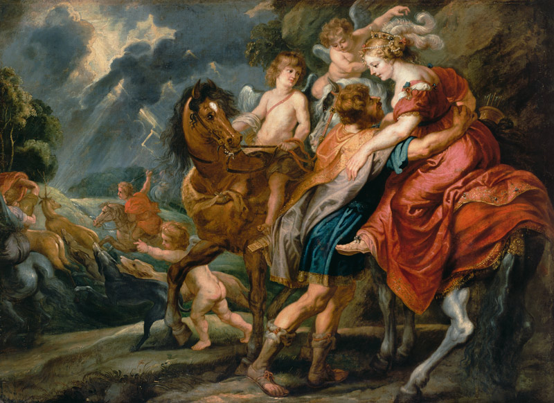 Dido and Aeneas. from Peter Paul Rubens