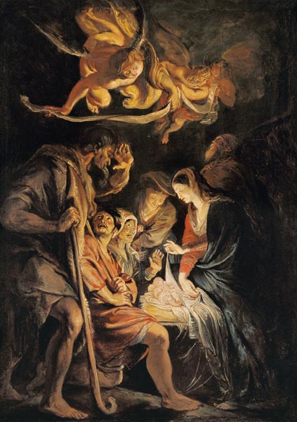The birth Christi. from Peter Paul Rubens