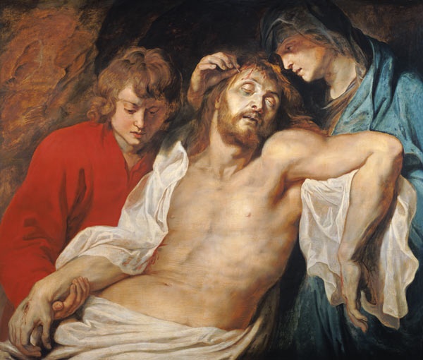 Lament of Christ by the Virgin and St. John from Peter Paul Rubens