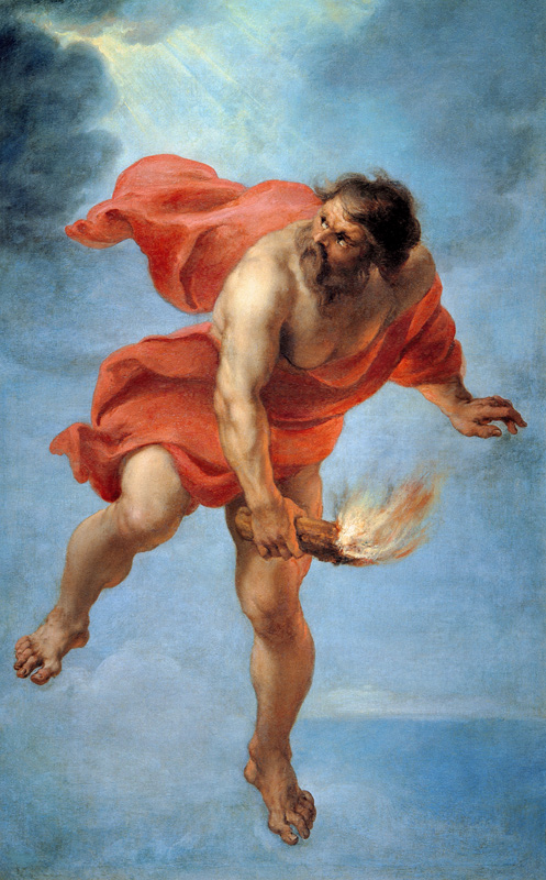J.Cossiers / Prometheus / c.1637 from Peter Paul Rubens