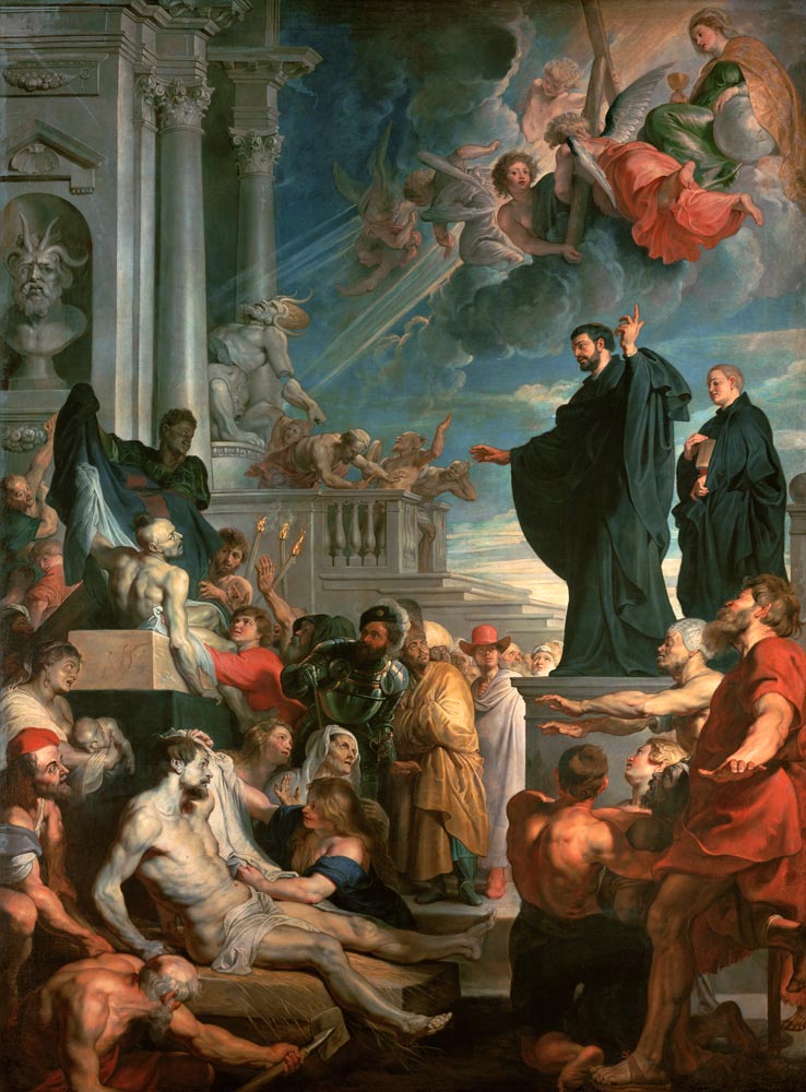 The miracles of Saint Francis Xavier from Peter Paul Rubens