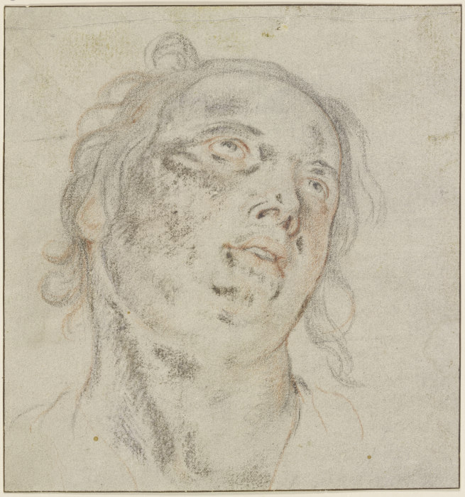 Aufwärtsblickender Frauenkopf from Peter Paul Rubens