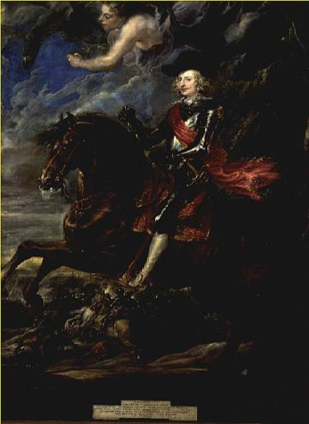 The Cardinal Infante Ferdinand at the Battle of Nordlingen from Peter Paul Rubens