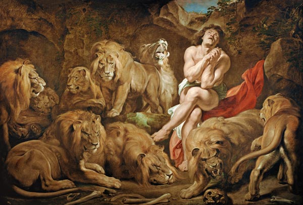 P. P. Rubens, Daniel in the Lion s Den. from Peter Paul Rubens
