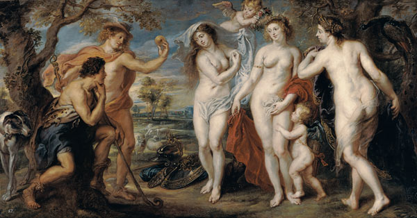 The verdict of the Paris. from Peter Paul Rubens