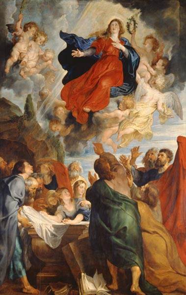 Die Himmelfahrt Mariae. from Peter Paul Rubens