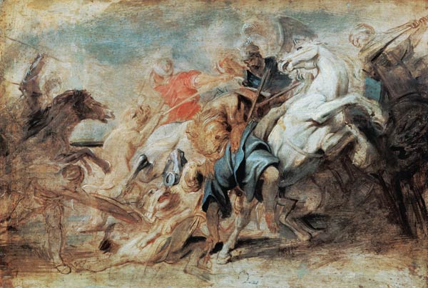 The Lion Hunt from Peter Paul Rubens