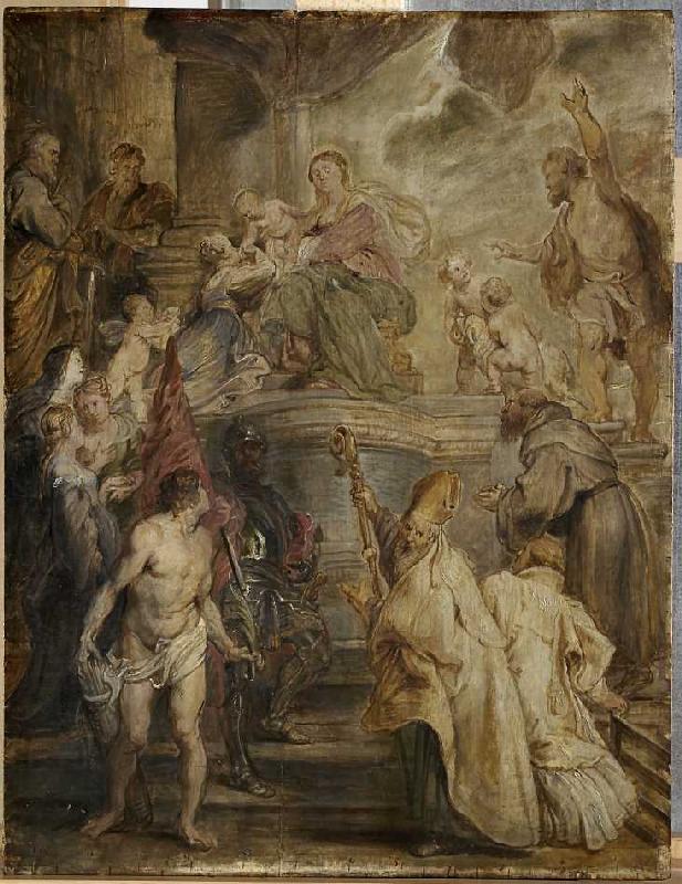 Die Verlobung der hl from Peter Paul Rubens