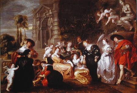 The Garden of Love from Peter Paul Rubens