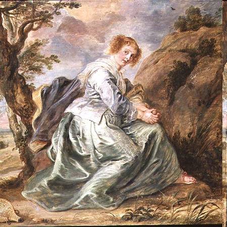 Hagar in the Desert from Peter Paul Rubens