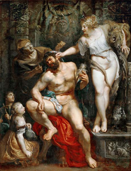 Hercules and Omphale from Peter Paul Rubens