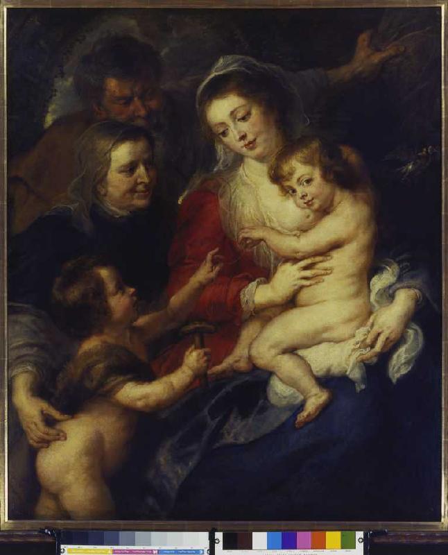 The Holy Family with the St. Elisabeth and the Johannesknaben from Peter Paul Rubens