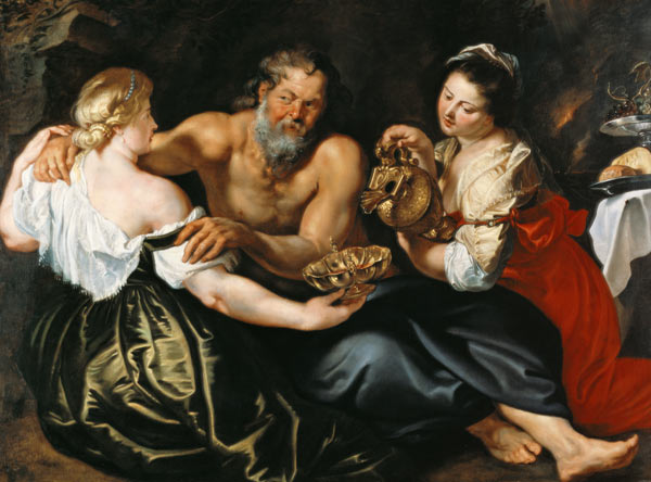 Lot and his daughters from Peter Paul Rubens