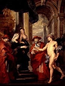 Medici cycle: The contract of Angoulême 30.04.1619 from Peter Paul Rubens