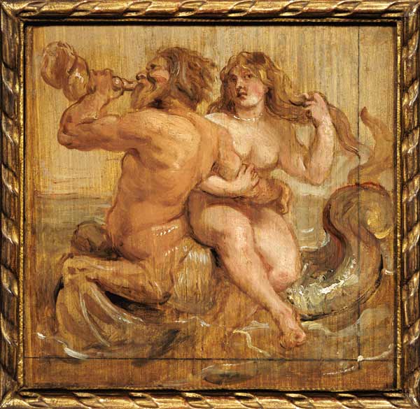 Nereid and Triton from Peter Paul Rubens