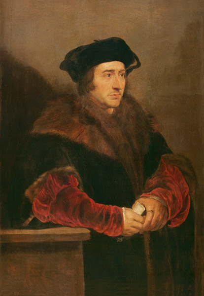 Portrait of Sir Thomas More from Peter Paul Rubens