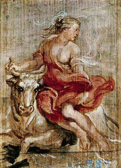 The Rape of Europa from Peter Paul Rubens