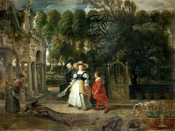 Rubens and Helene Fourment (1614-73) in the Garden from Peter Paul Rubens