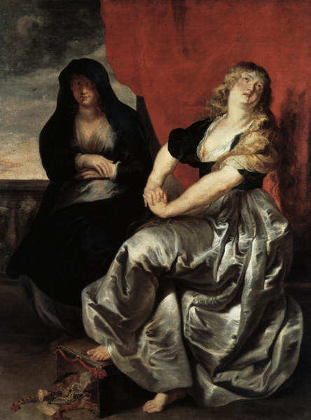 Rubens / Magdalene and Martha / Painting from Peter Paul Rubens
