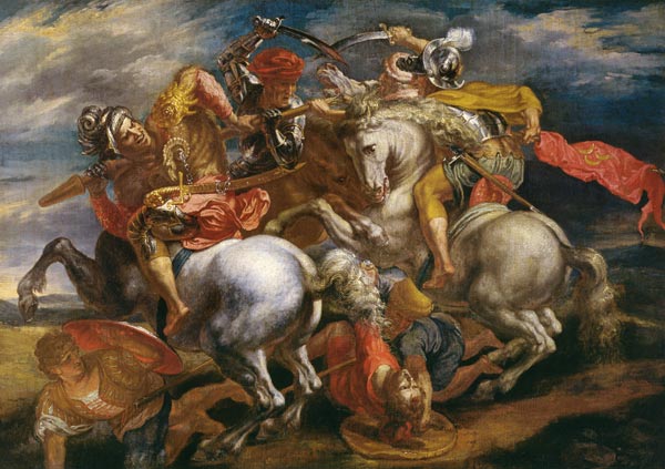 Fight of Anghiari from Peter Paul Rubens