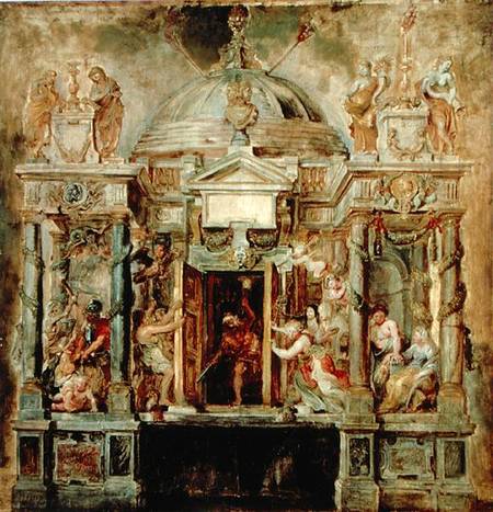 Temple of Janus from Peter Paul Rubens