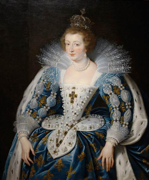 Portrait of Anne of Austria, Queen of France and Navarre (1601-1666)