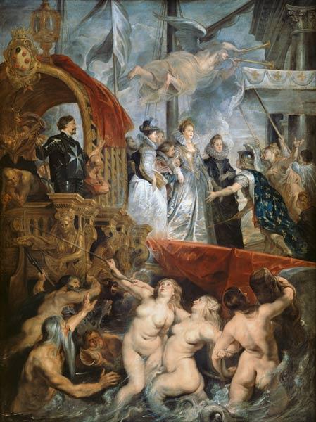 The Arrival of Marie de Medici (1573-1642) in Marseilles, 3rd November 1600