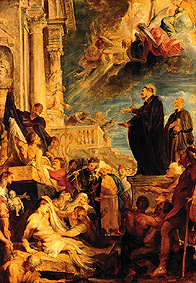 The wonders of the St. Franz Xaver from Peter Paul Rubens