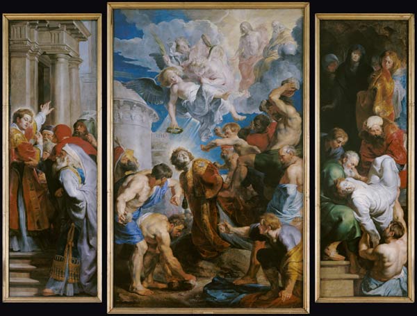 The Martyrdom of St. Stephen from Peter Paul Rubens
