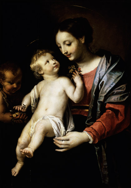 Maria with the child and little Johannes. from Peter Paul Rubens (Werkstatt)