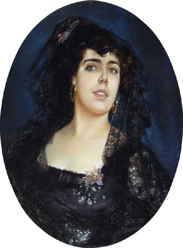 Portrait von Anne Pelterson-Norrie from Peter Severin Kroyer