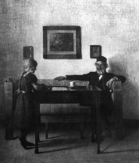 At Grandfather's House from Peter Vilhelm Ilsted