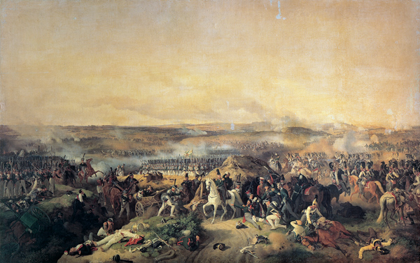 The Battle of Borodino on August 26, 1812 from Peter von Hess