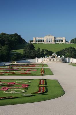 Wien, Schönbrunn, Gloriette, Neptunbrunn