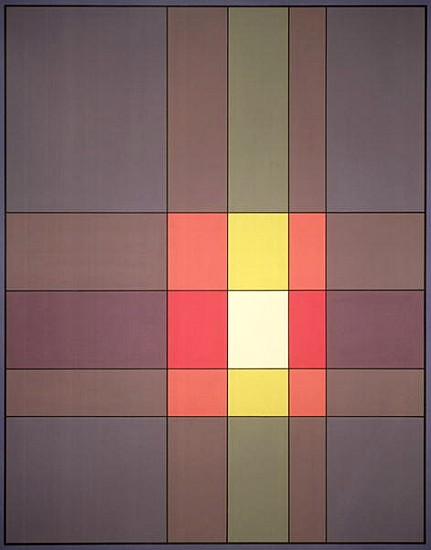 Overlay, 1982 (tempera on paper)  from  Peter Hugo  McClure