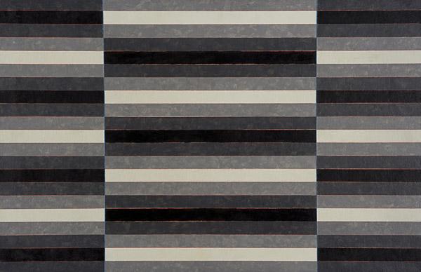 Striped Triptych No.4
