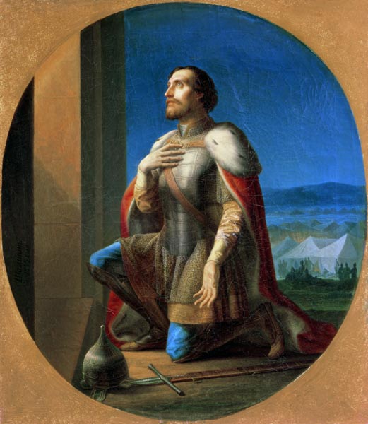 Alexander Nevsky (1220/1-65) Prince of Novgorod, Grand Duke of Vladimir from Petr Mikhailovich Shamshin