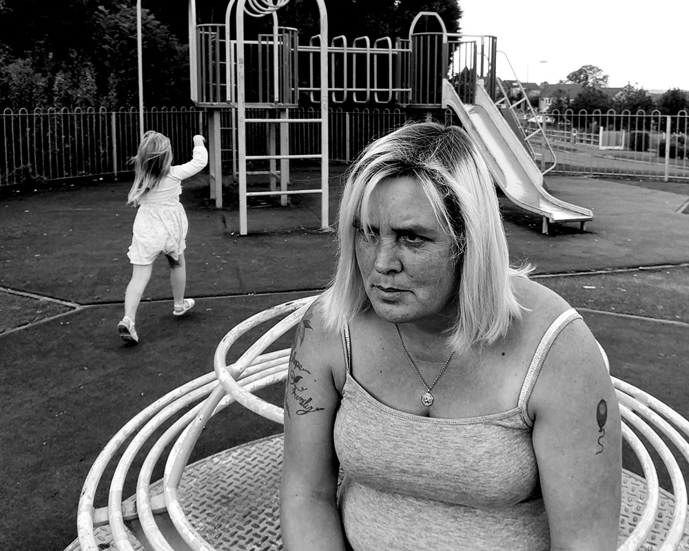 Mother &amp; daughter at the park from Phil Tooze