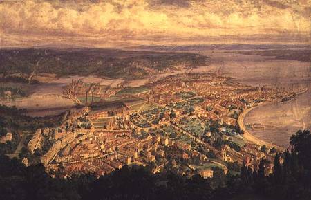 Southampton in the Year 1856 from Philip Brannon