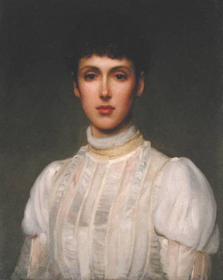 Portrait of a Woman from Philip Hermogenes Calderon