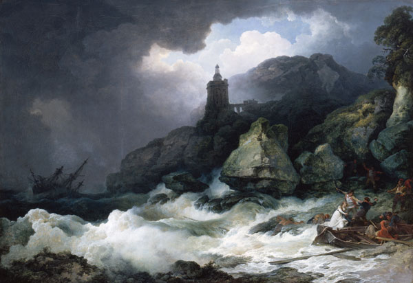 The Shipwreck from Philip James (also Jacques Philippe) de Loutherbourg
