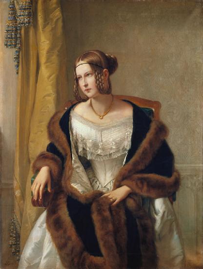 Portrait of the Baroness of Bernus