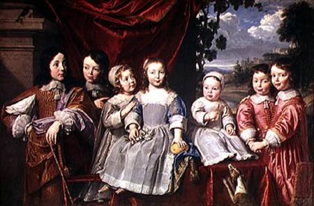 The Habert de Montmort Children from Philippe de Champaigne
