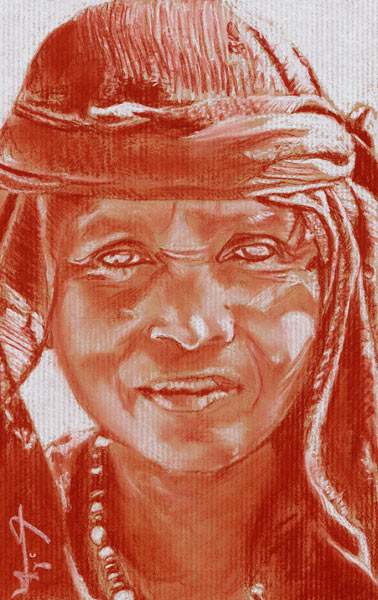 Portrait femme ethiopie 080708 from Philippe Flohic