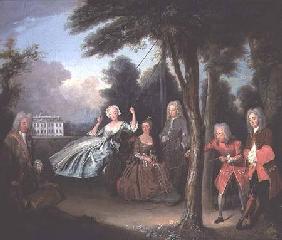 Viscount Tyrconnel with his family c.1725-6