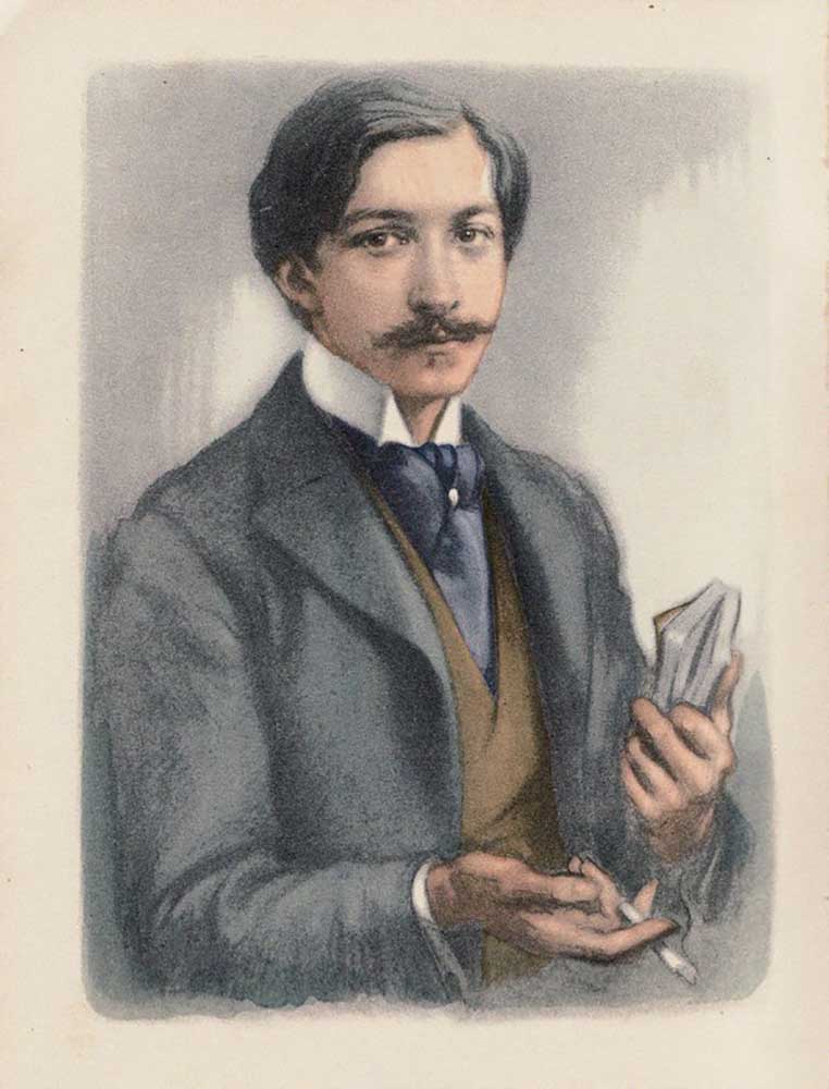 Portrait of Pierre Louÿs (1870-1925) from Philippe Swyncop