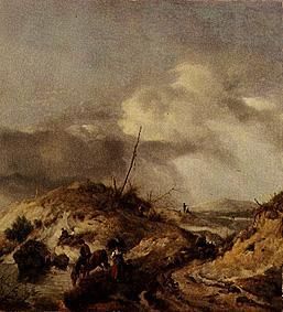 Dune area. from Philips Wouverman